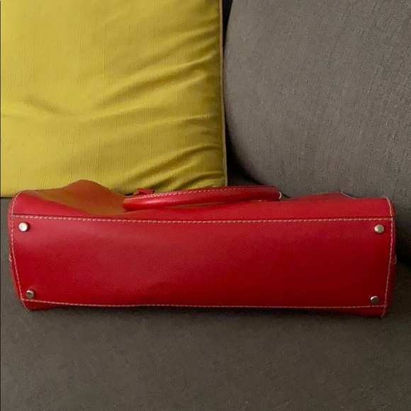 Kate Spade red leather handbag - Picture 7 of 7